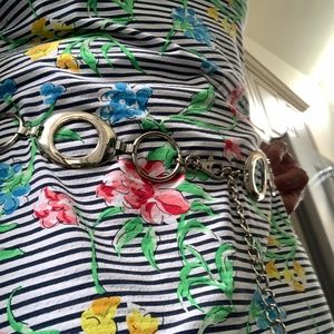 Nine West Chain Link Adjustable Belt One Size